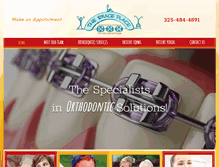 Tablet Screenshot of kothmannortho.com